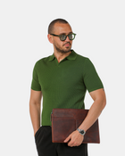 Olive Crest Polo