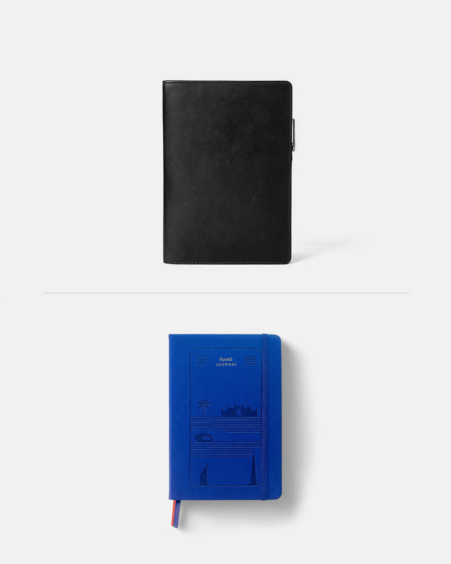 Essential Notebook Set I Black - Ryokō